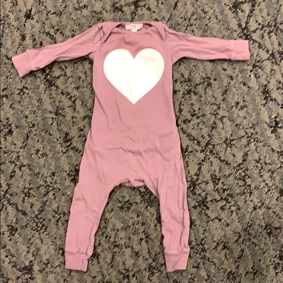 Glitter heart one piece - Picture 1 of 2